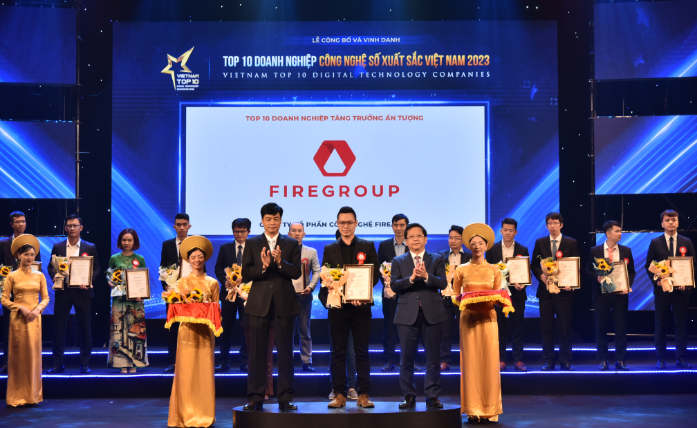 FireGroup Technology Is Recognized As Vietnam Top 10 Digital Technology Companies 2023