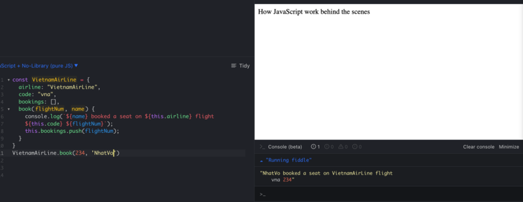 How JavaScript Works Behind The Scenes (Part 1) | FireGroup Technology